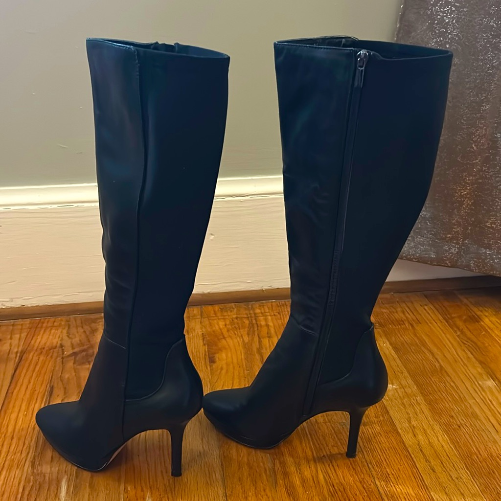 White House|Black Market Heeled Boots Sz 7 1/2-Euc